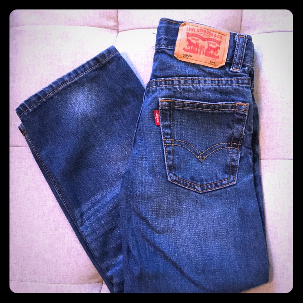 Boys Levi Slim 505 Jeans 👖🌟 Like New (6)